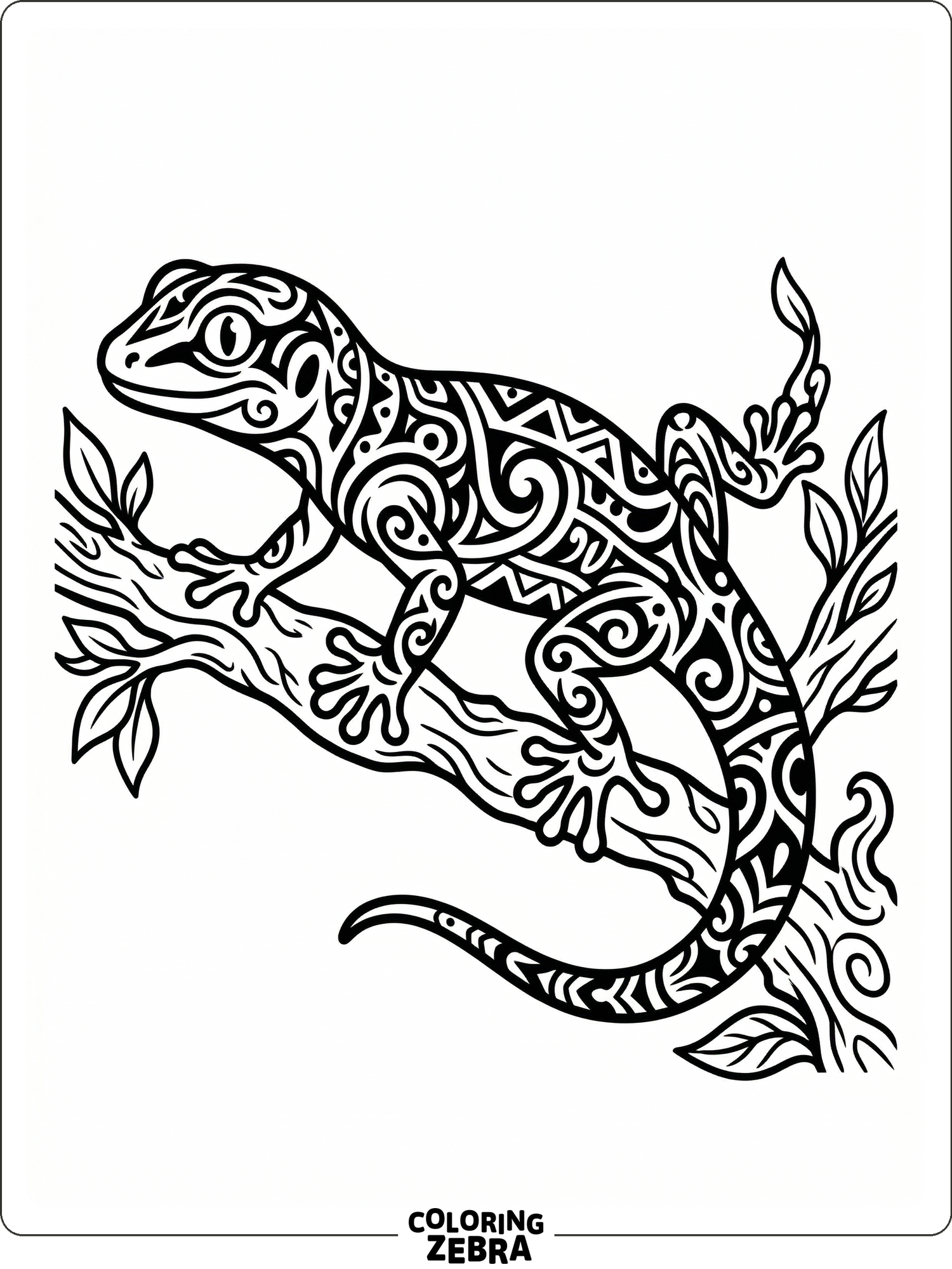 44 Free Gecko Coloring Pages - Printable PDF Sheets
