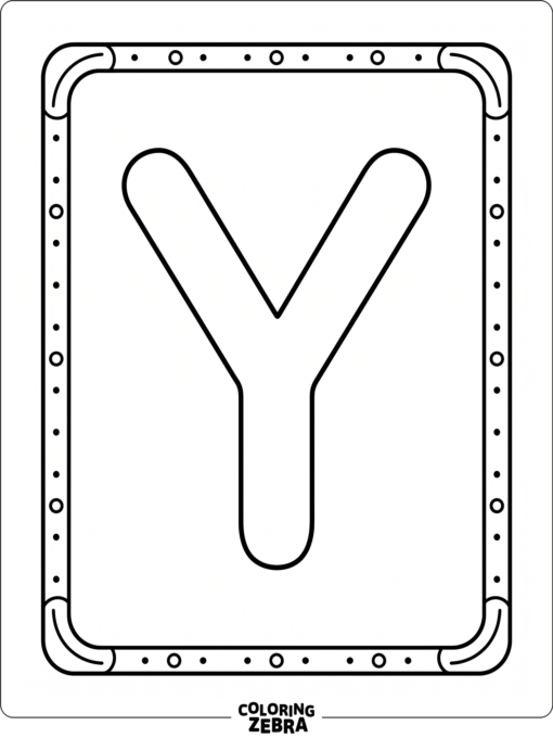 A simple uppercase Y with rounded ends