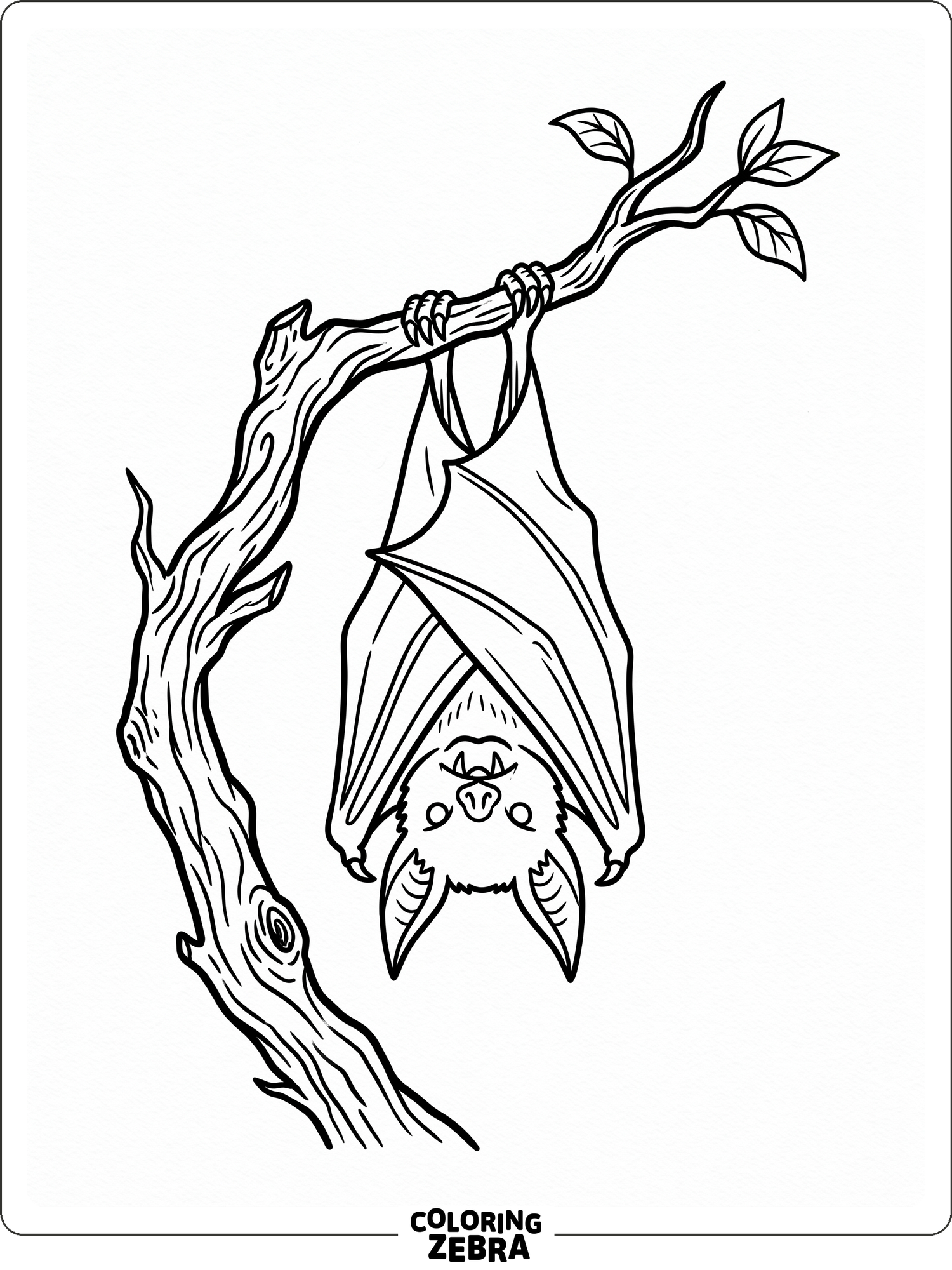 37 Free Bat Coloring Pages - Printable PDF Sheets