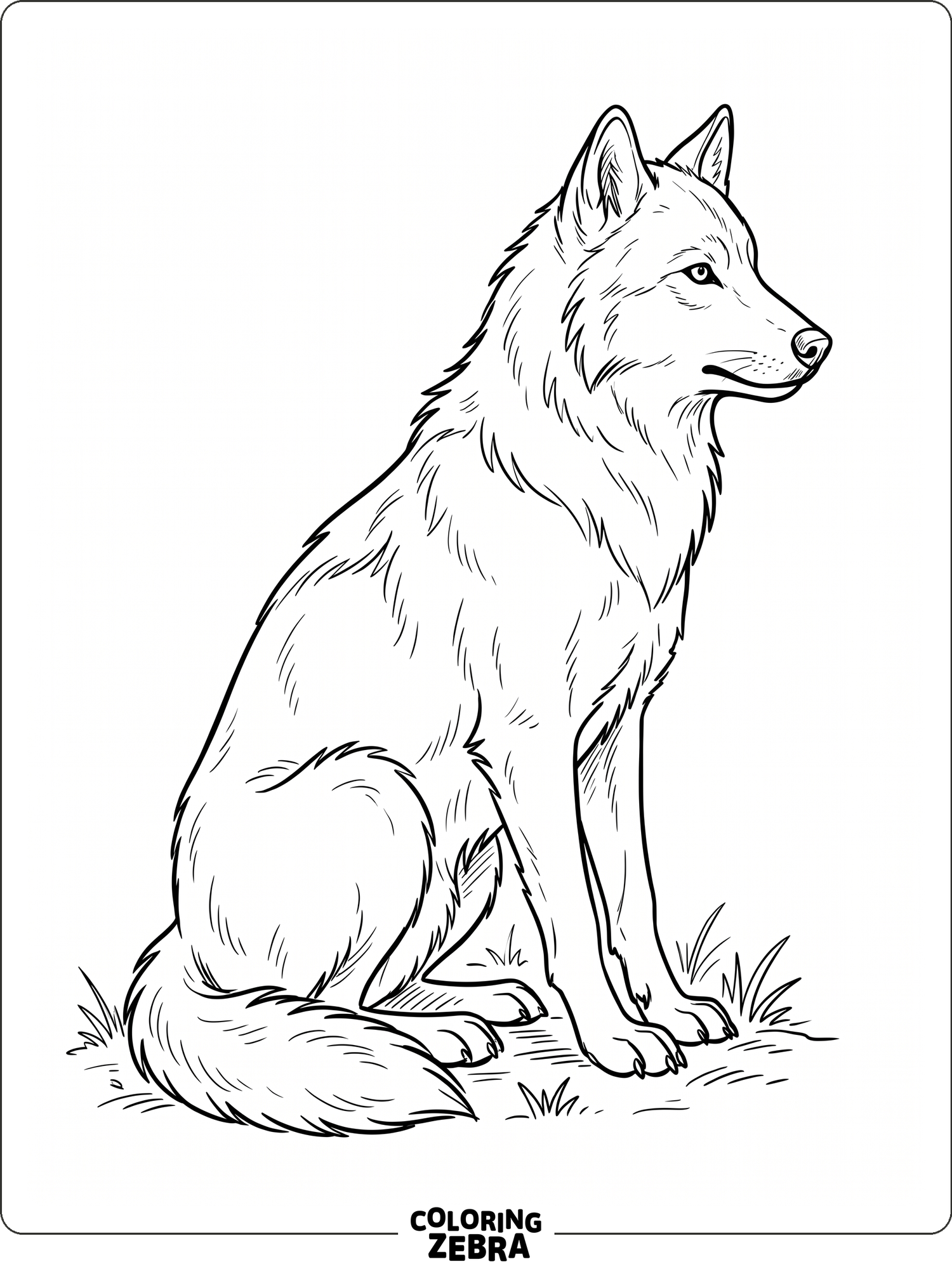 Wolves Coloring Pages Patterns 49 Free Wolf Coloring Pages - Printable PDF Sheets