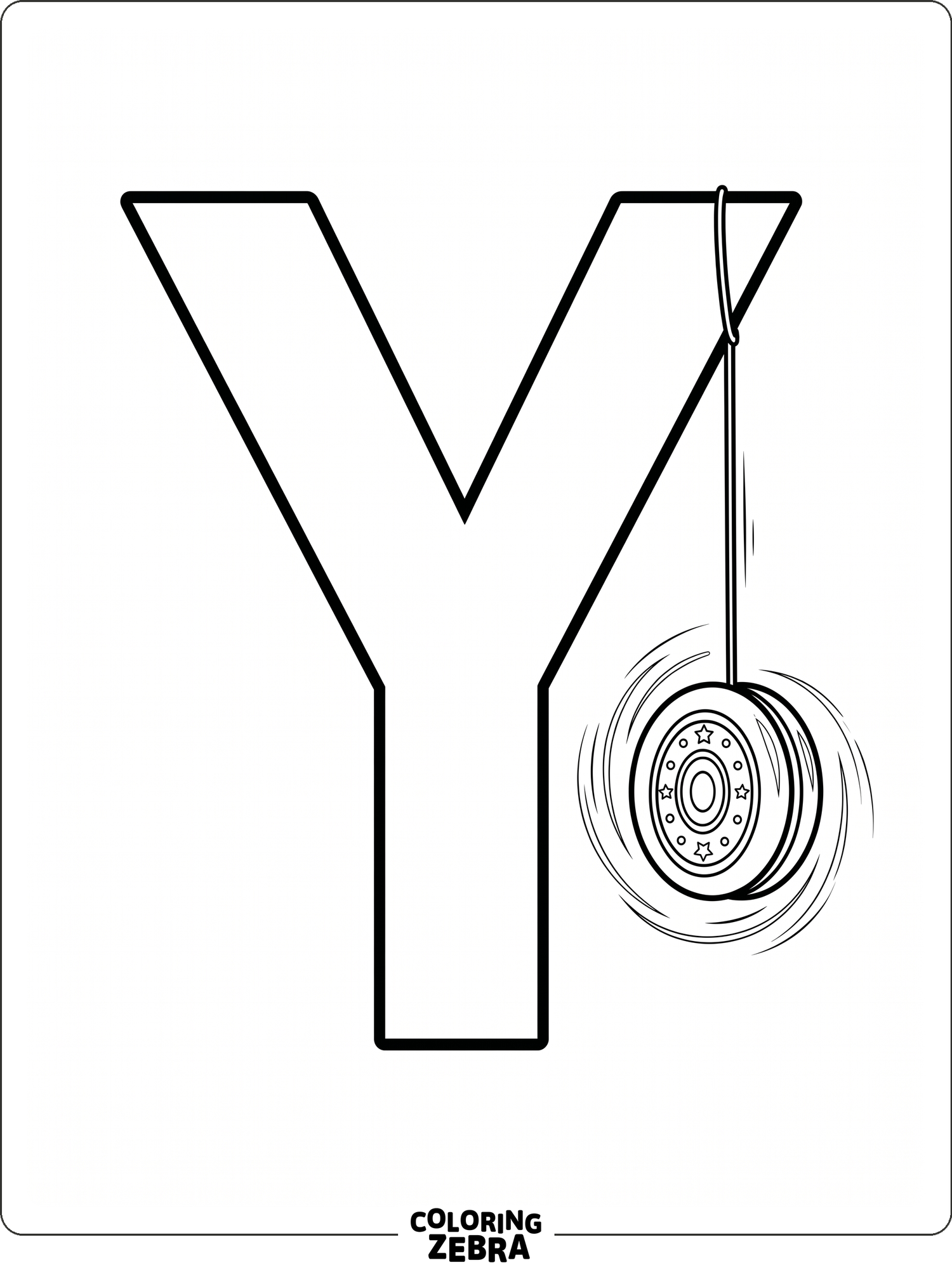 39 Free Letter Y Coloring Pages - Printable PDF Sheets